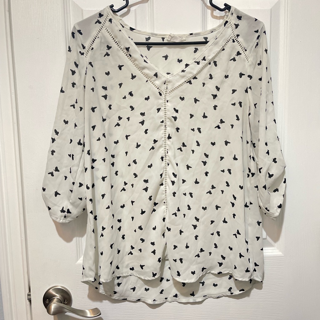 White Basic Blouse